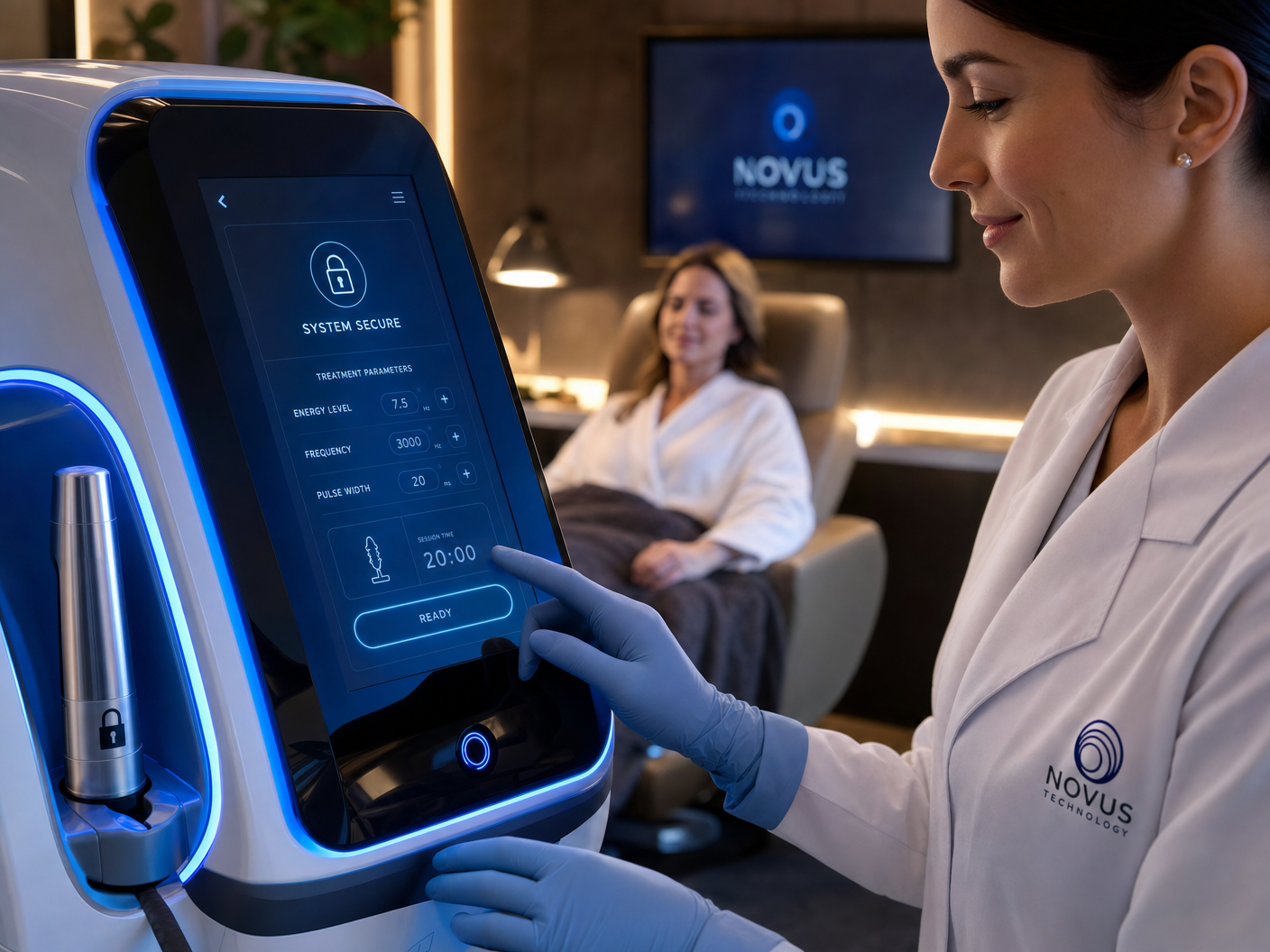 Laboratório de oncologia de precisão com tecnologia robótica